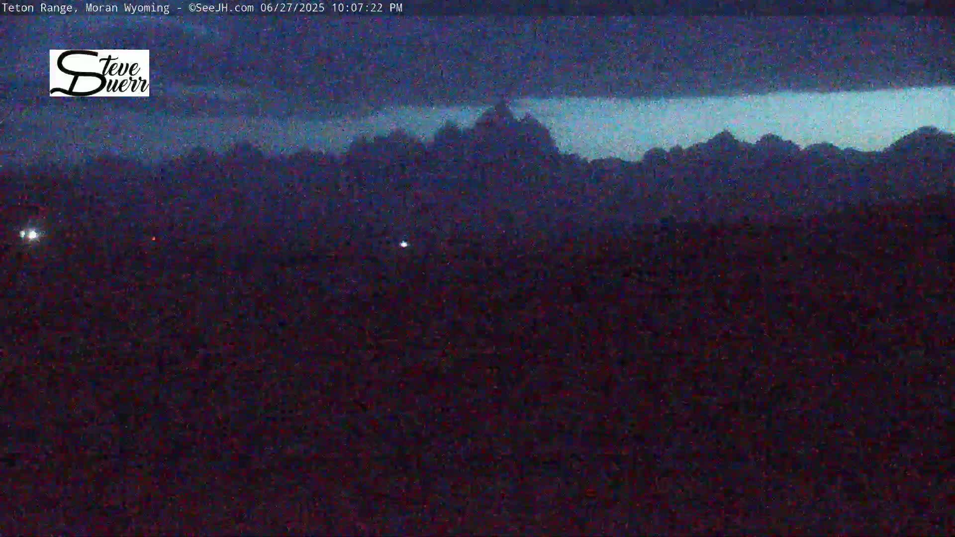Buffalo Valley & Teton Mountain Range Live Cam - Moran, Teton County, Wyoming, USA