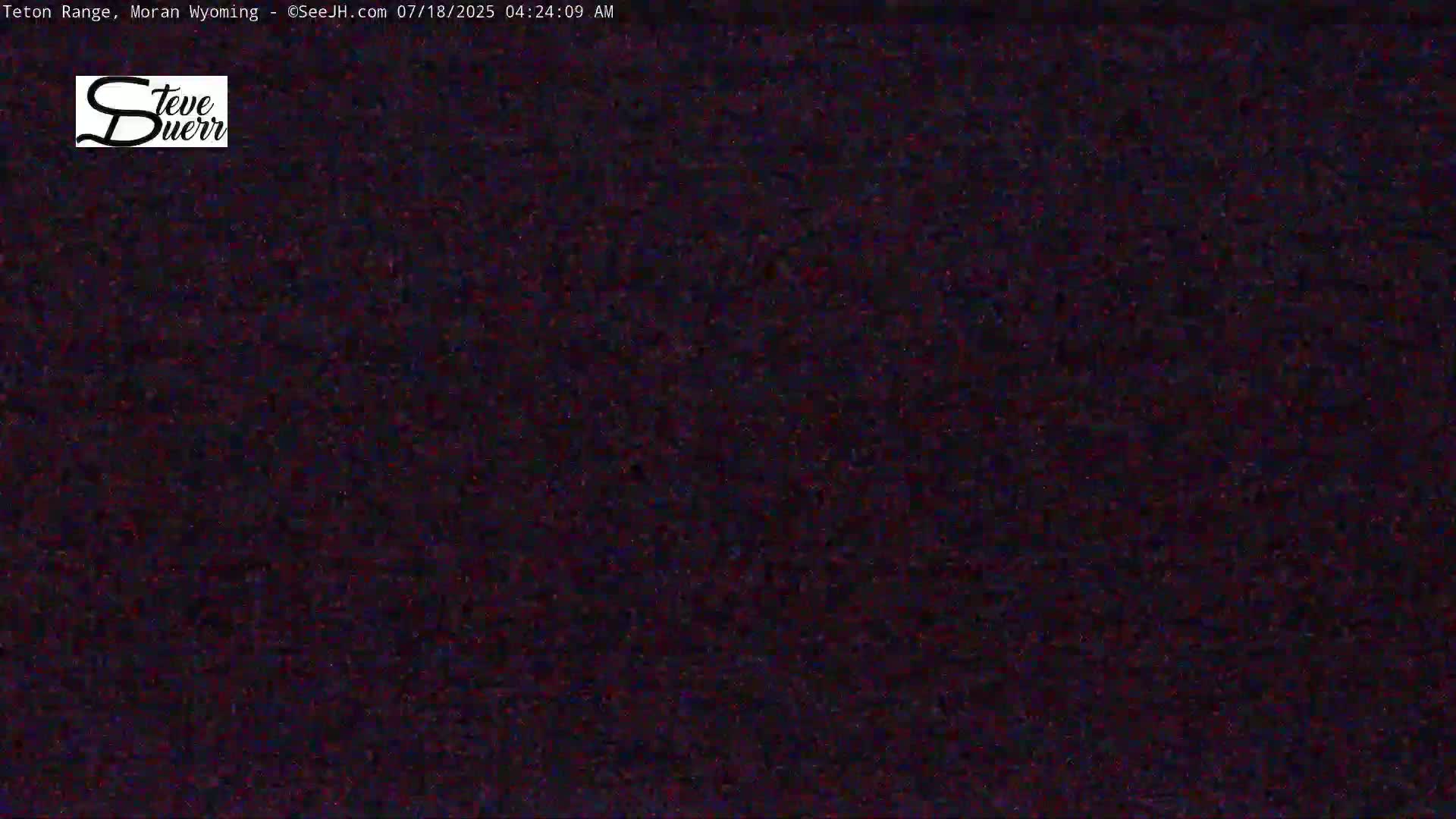 Buffalo Valley & Teton Mountain Range Live Cam - Moran, Teton County, Wyoming, USA