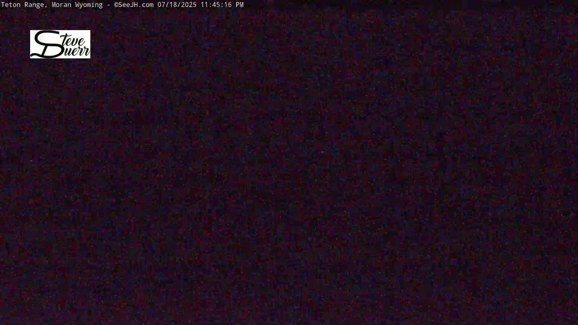 Buffalo Valley & Teton Mountain Range Live Cam - Moran, Teton County, Wyoming, USA
