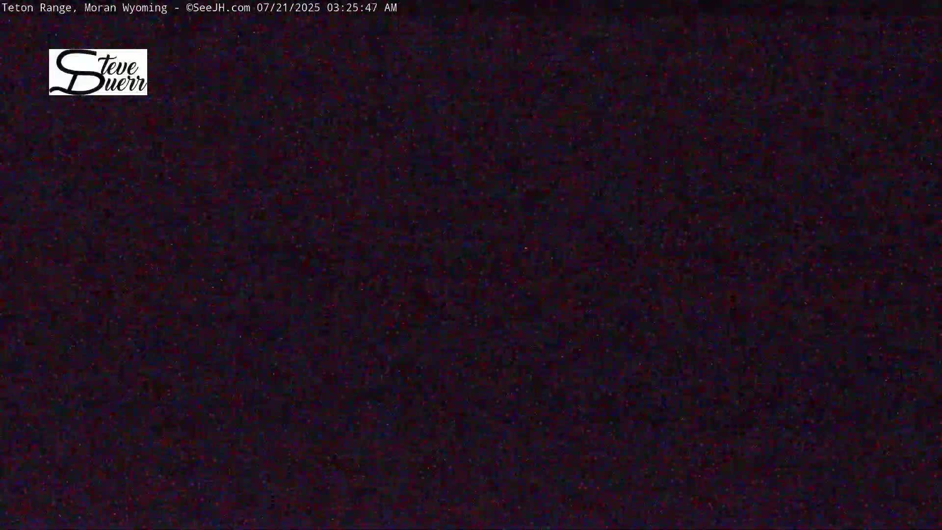 Buffalo Valley & Teton Mountain Range Live Cam - Moran, Teton County, Wyoming, USA