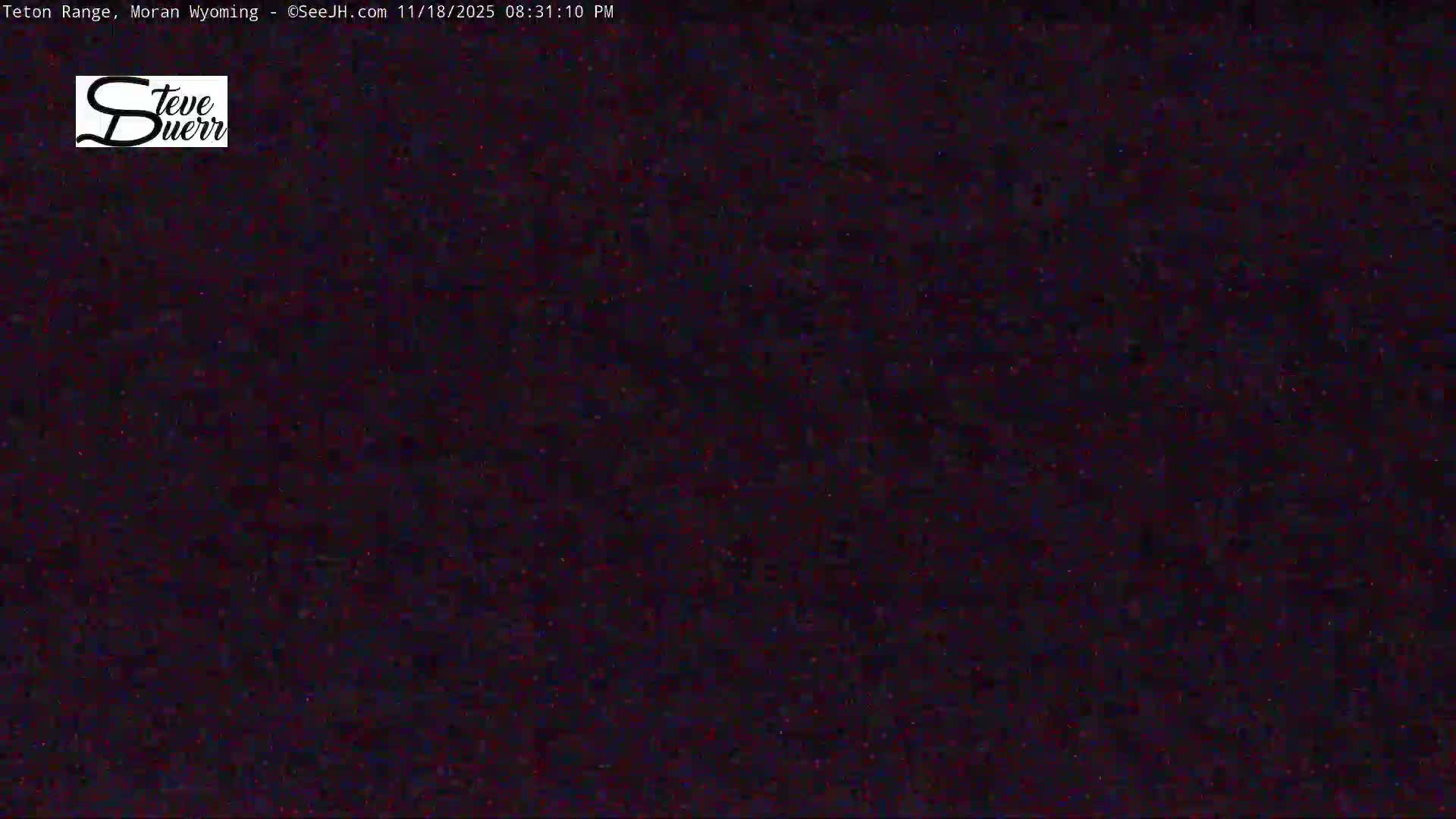 Buffalo Valley & Teton Mountain Range Live Cam - Moran, Teton County, Wyoming, USA