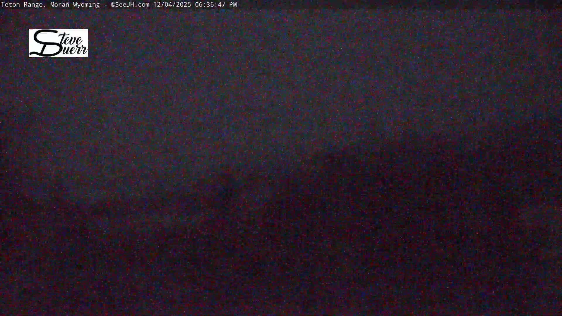 Buffalo Valley & Teton Mountain Range Live Cam - Moran, Teton County, Wyoming, USA