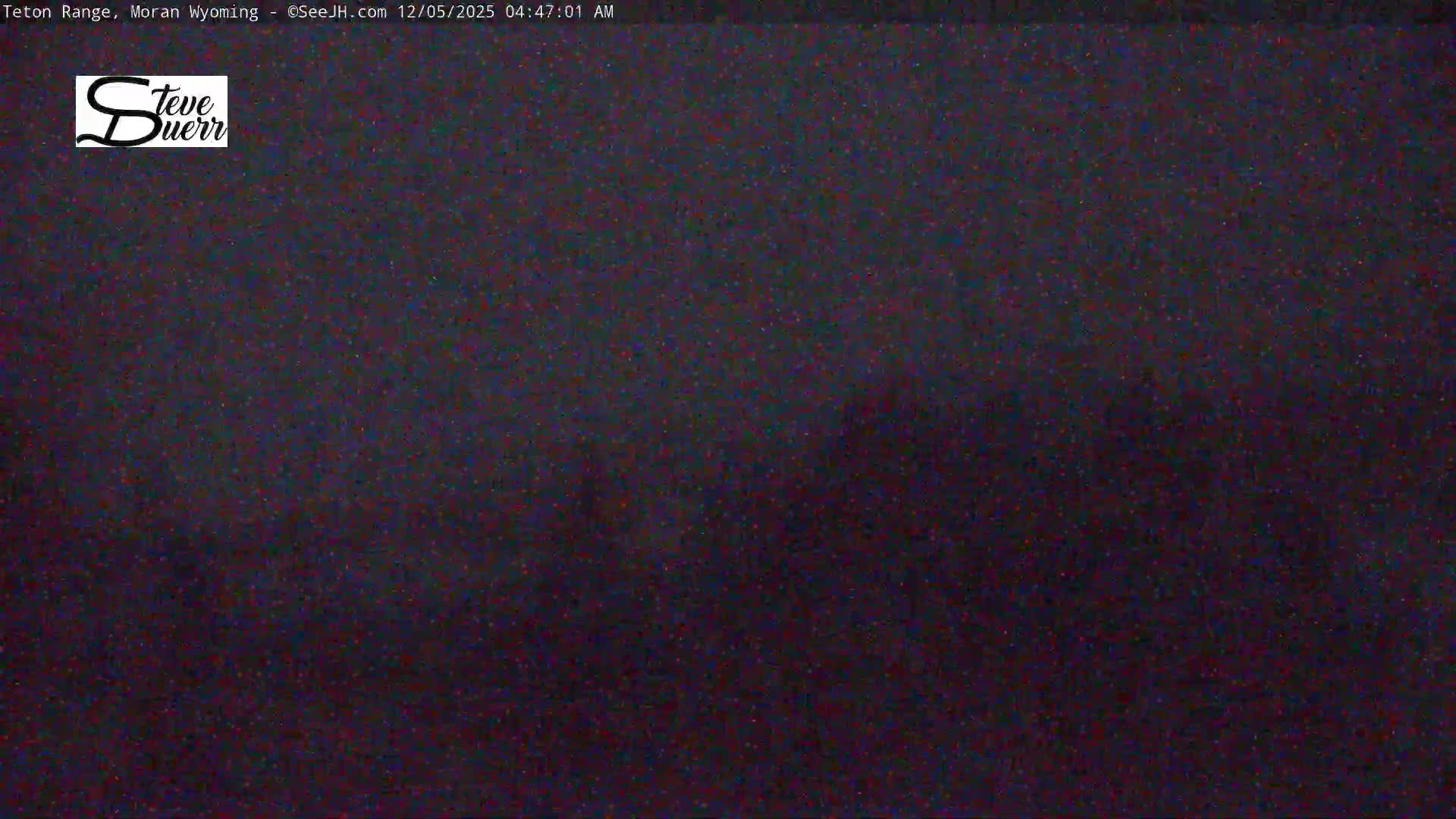 Buffalo Valley & Teton Mountain Range Live Cam - Moran, Teton County, Wyoming, USA