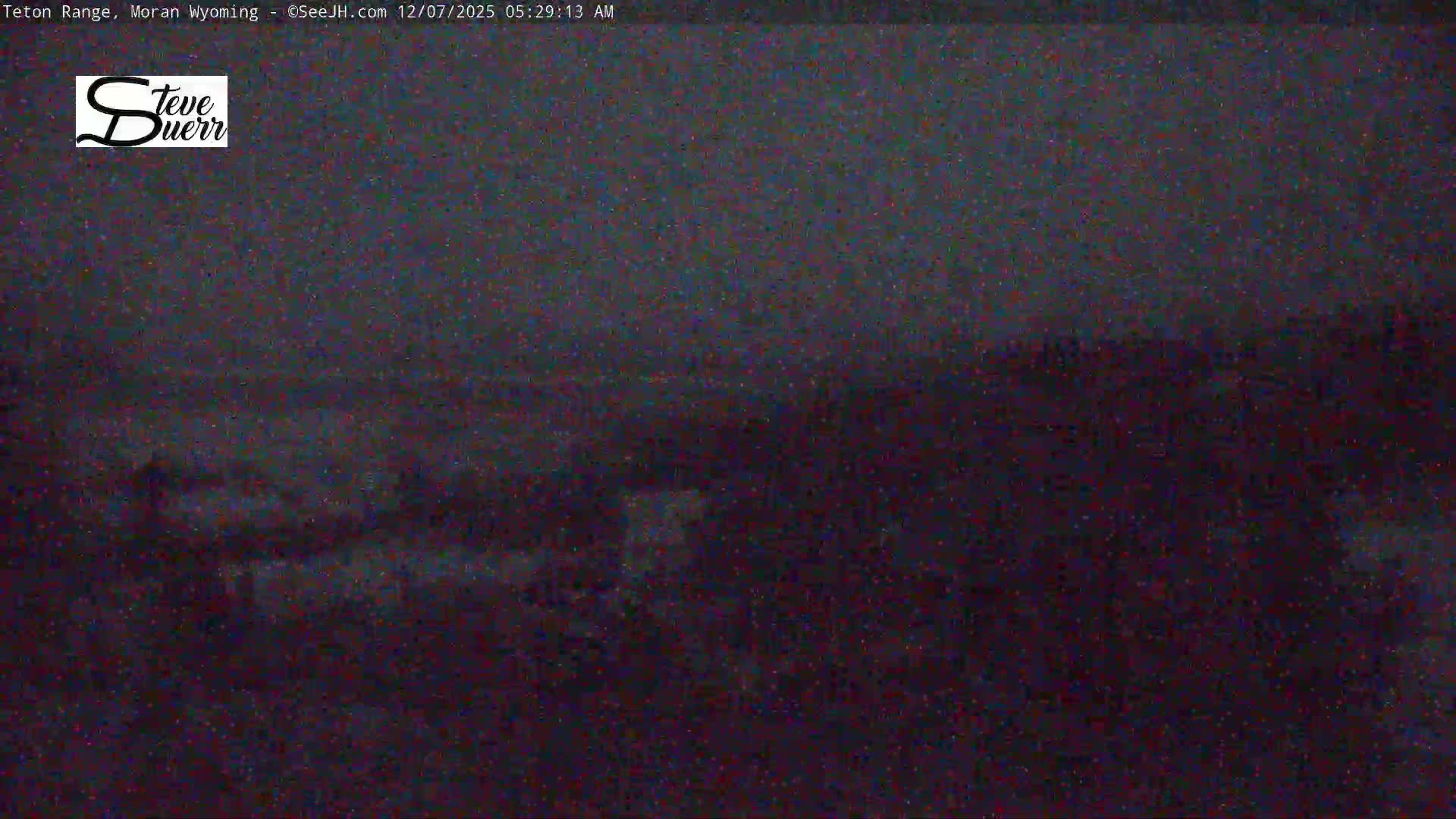 Buffalo Valley & Teton Mountain Range Live Cam - Moran, Teton County, Wyoming, USA