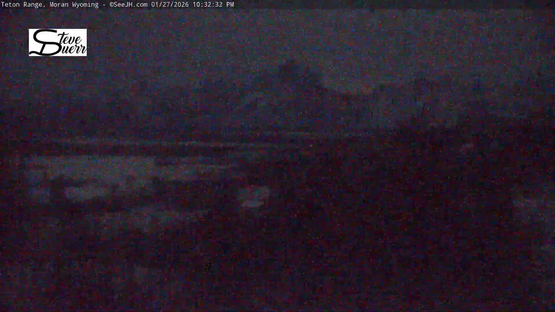 Buffalo Valley & Teton Mountain Range Live Cam - Moran, Teton County, Wyoming, USA