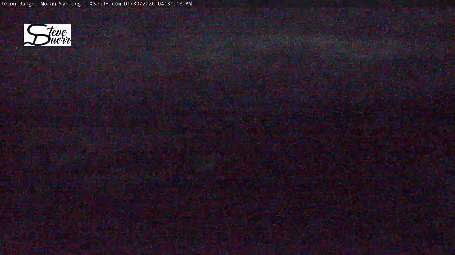 Buffalo Valley & Teton Mountain Range Live Cam - Moran, Teton County, Wyoming, USA