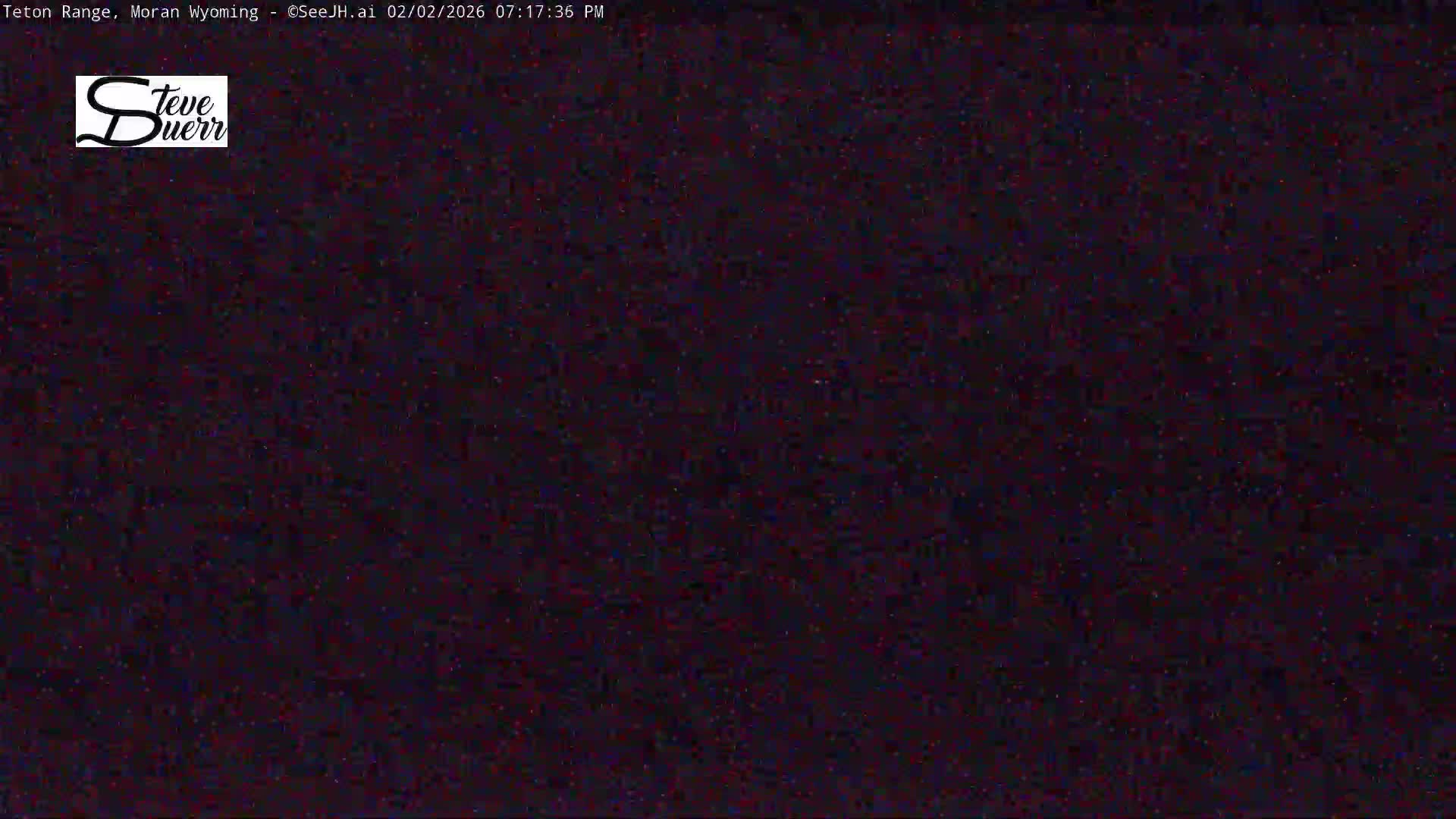 Buffalo Valley & Teton Mountain Range Live Cam - Moran, Teton County, Wyoming, USA