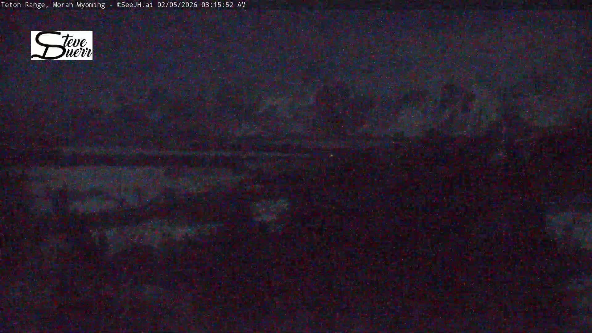 Buffalo Valley & Teton Mountain Range Live Cam - Moran, Teton County, Wyoming, USA