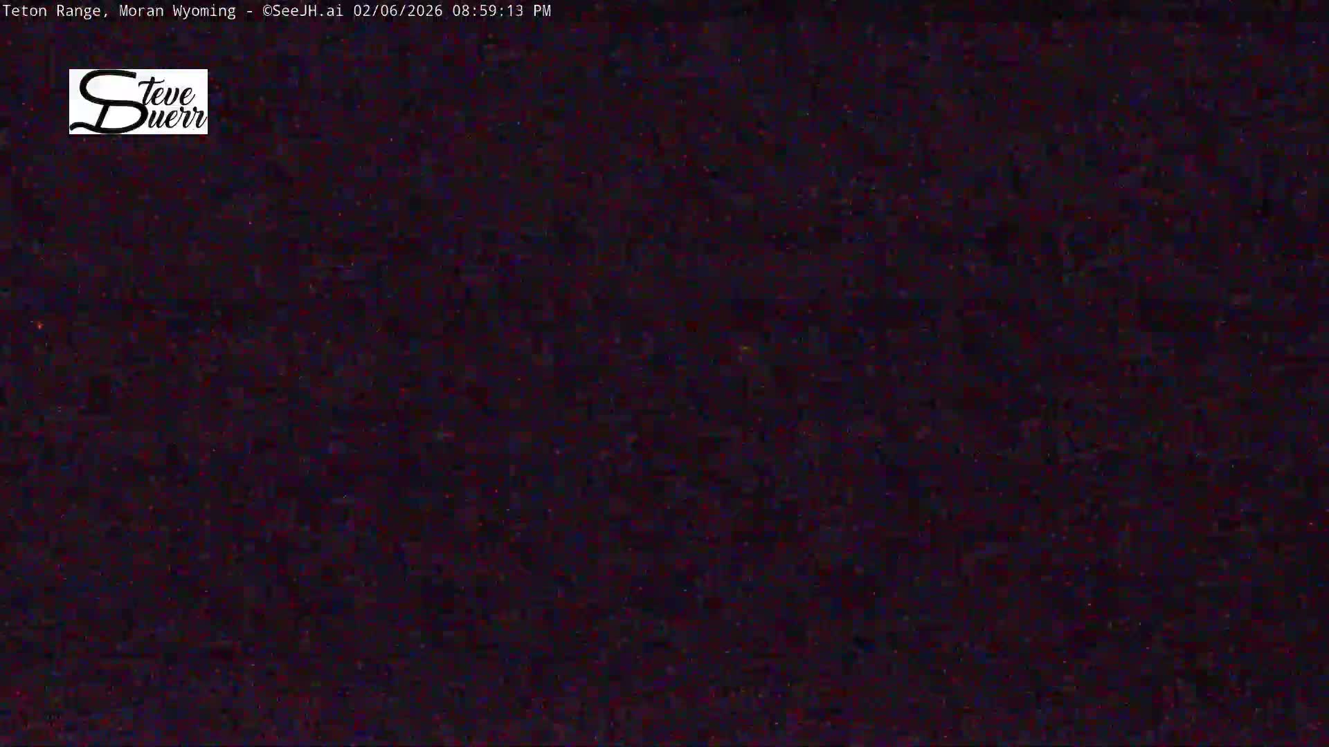 Buffalo Valley & Teton Mountain Range Live Cam - Moran, Teton County, Wyoming, USA