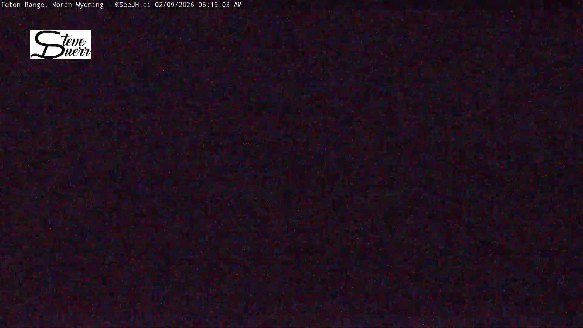 Buffalo Valley & Teton Mountain Range Live Cam - Moran, Teton County, Wyoming, USA