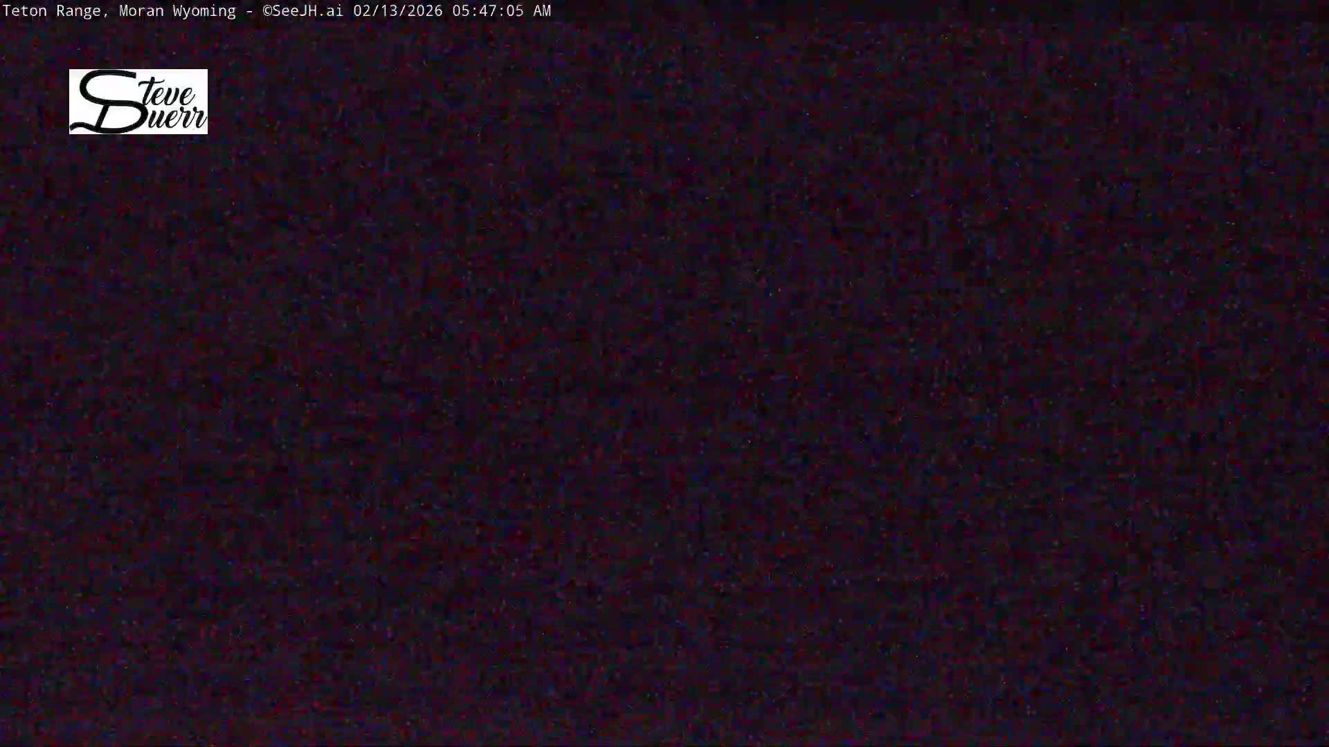 Buffalo Valley & Teton Mountain Range Live Cam - Moran, Teton County, Wyoming, USA