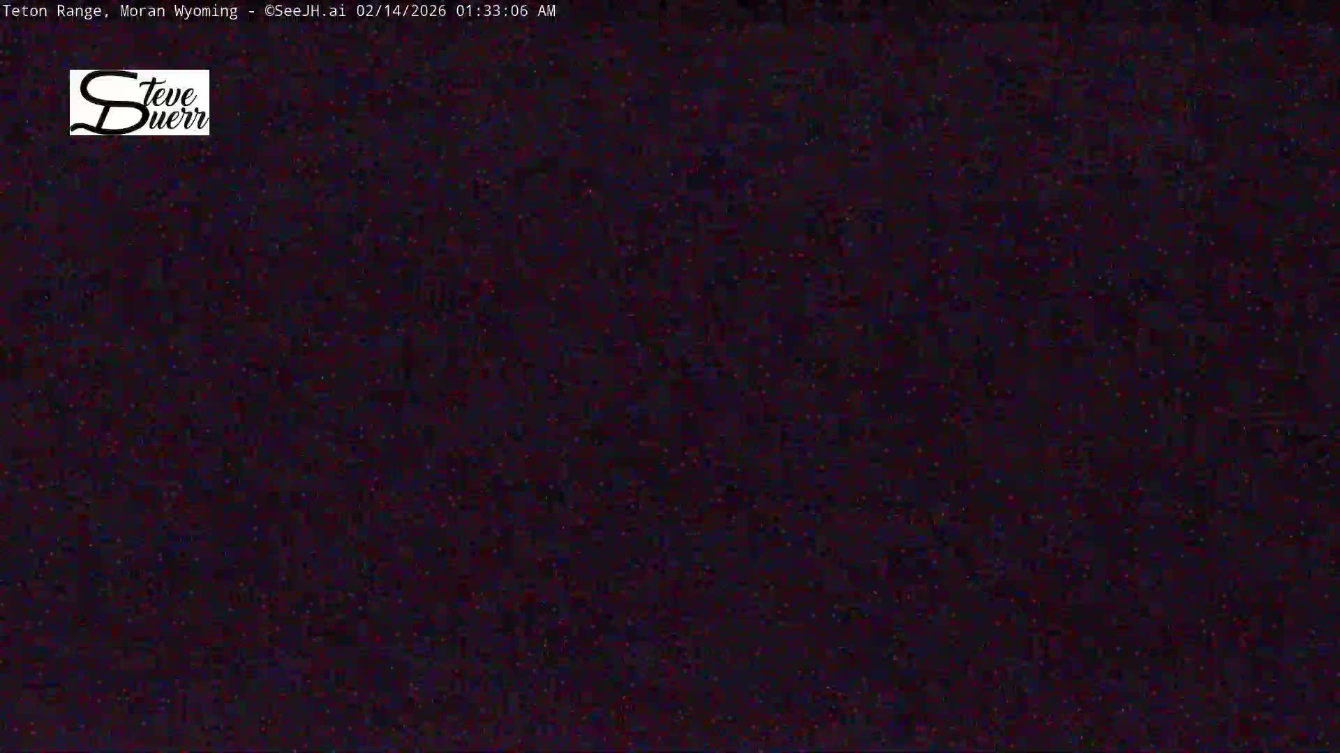 Buffalo Valley & Teton Mountain Range Live Cam - Moran, Teton County, Wyoming, USA