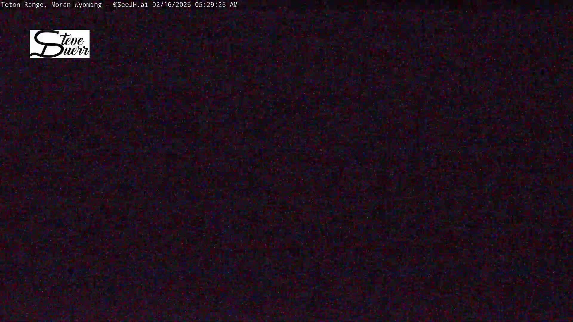 Buffalo Valley & Teton Mountain Range Live Cam - Moran, Teton County, Wyoming, USA