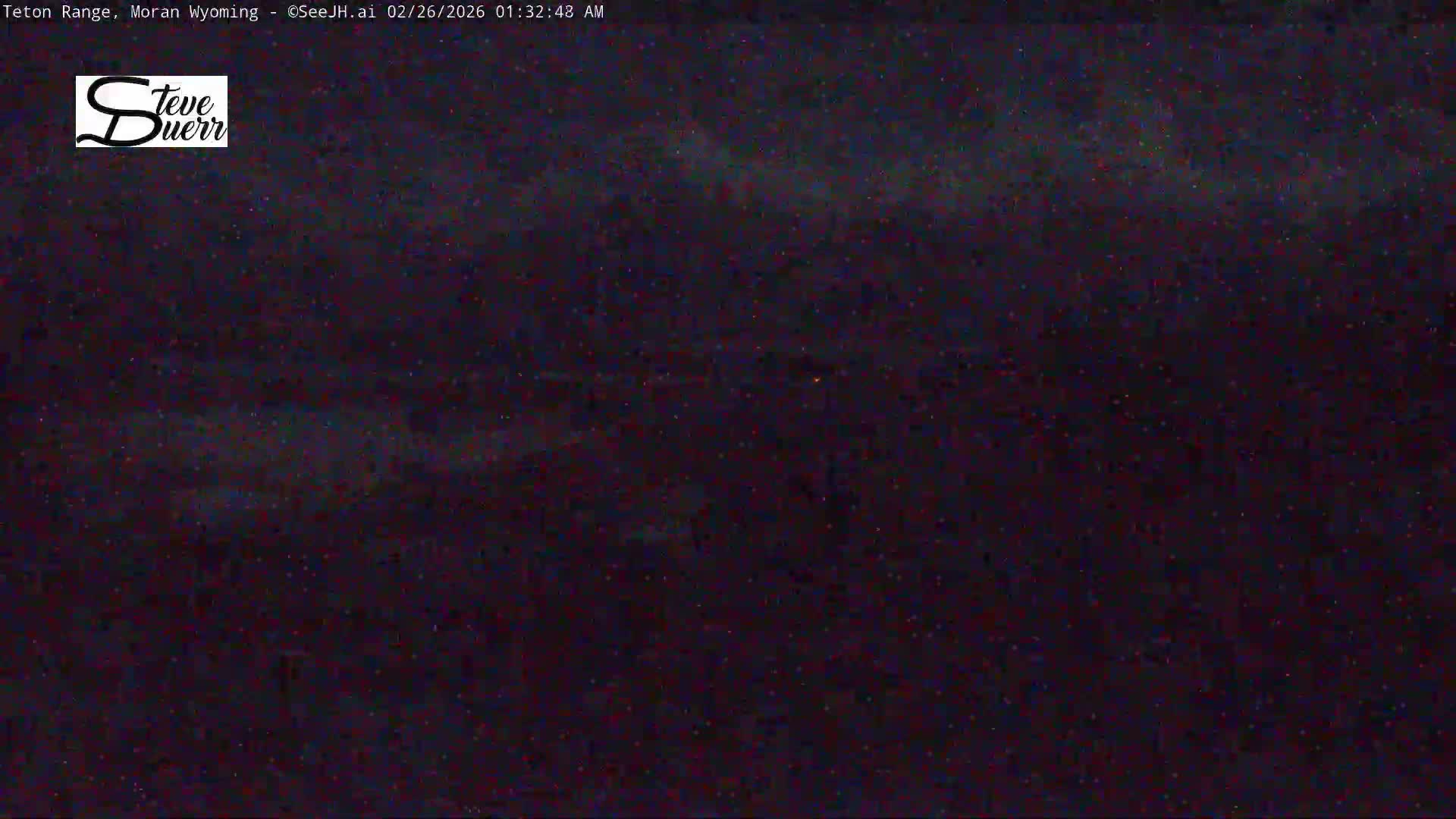 Buffalo Valley & Teton Mountain Range Live Cam - Moran, Teton County, Wyoming, USA