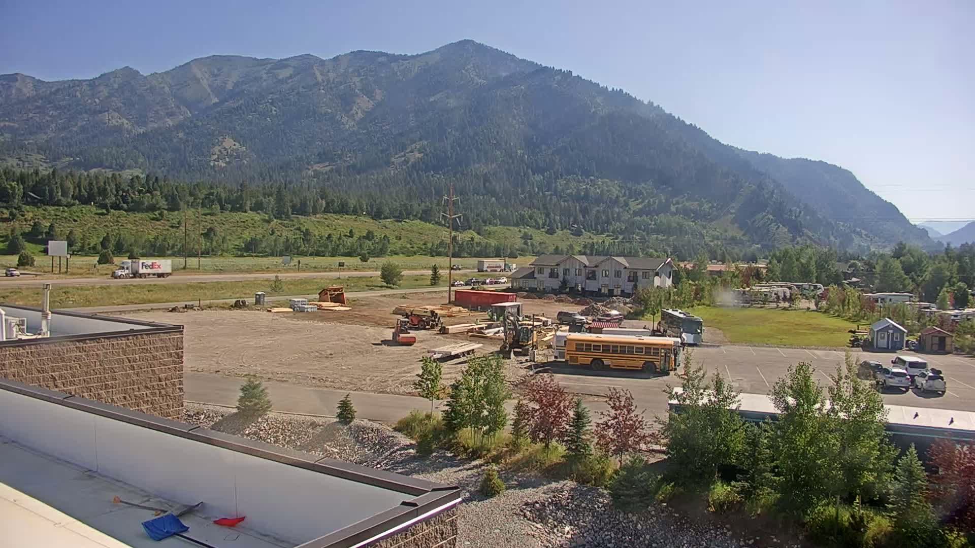 Alpine Village & Alpine Valley Live Cam - Alpine, Lincoln, Wyoming, USA