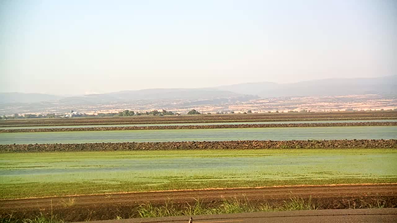 Western Canal Thermalito AfterBay & Butte Valley View Live Cam - Thermalito, Butte, California, USA