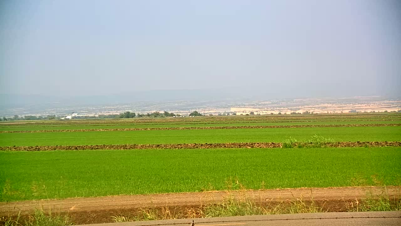 Western Canal Thermalito AfterBay & Butte Valley View Live Cam - Thermalito, Butte, California, USA