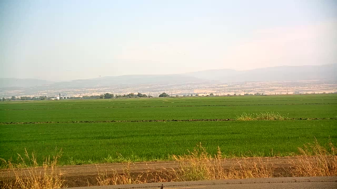 Western Canal Thermalito AfterBay & Butte Valley View Live Cam - Thermalito, Butte, California, USA