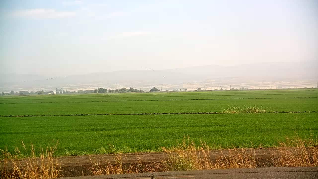 Western Canal Thermalito AfterBay & Butte Valley View Live Cam - Thermalito, Butte, California, USA