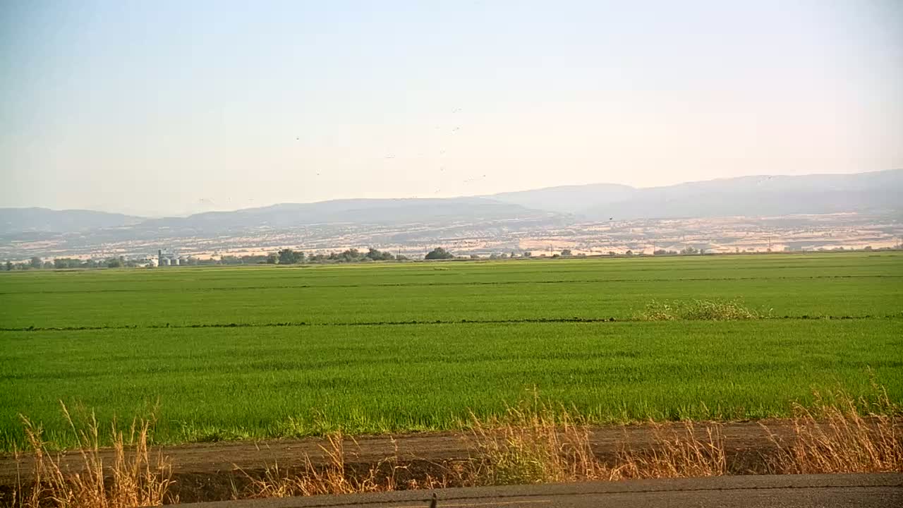 Western Canal Thermalito AfterBay & Butte Valley View Live Cam - Thermalito, Butte, California, USA