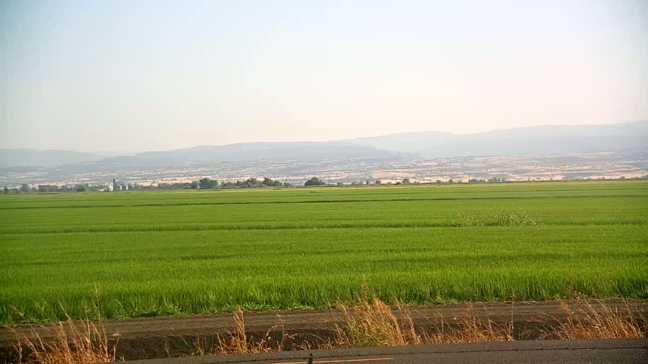 Western Canal Thermalito AfterBay & Butte Valley View Live Cam - Thermalito, Butte, California, USA