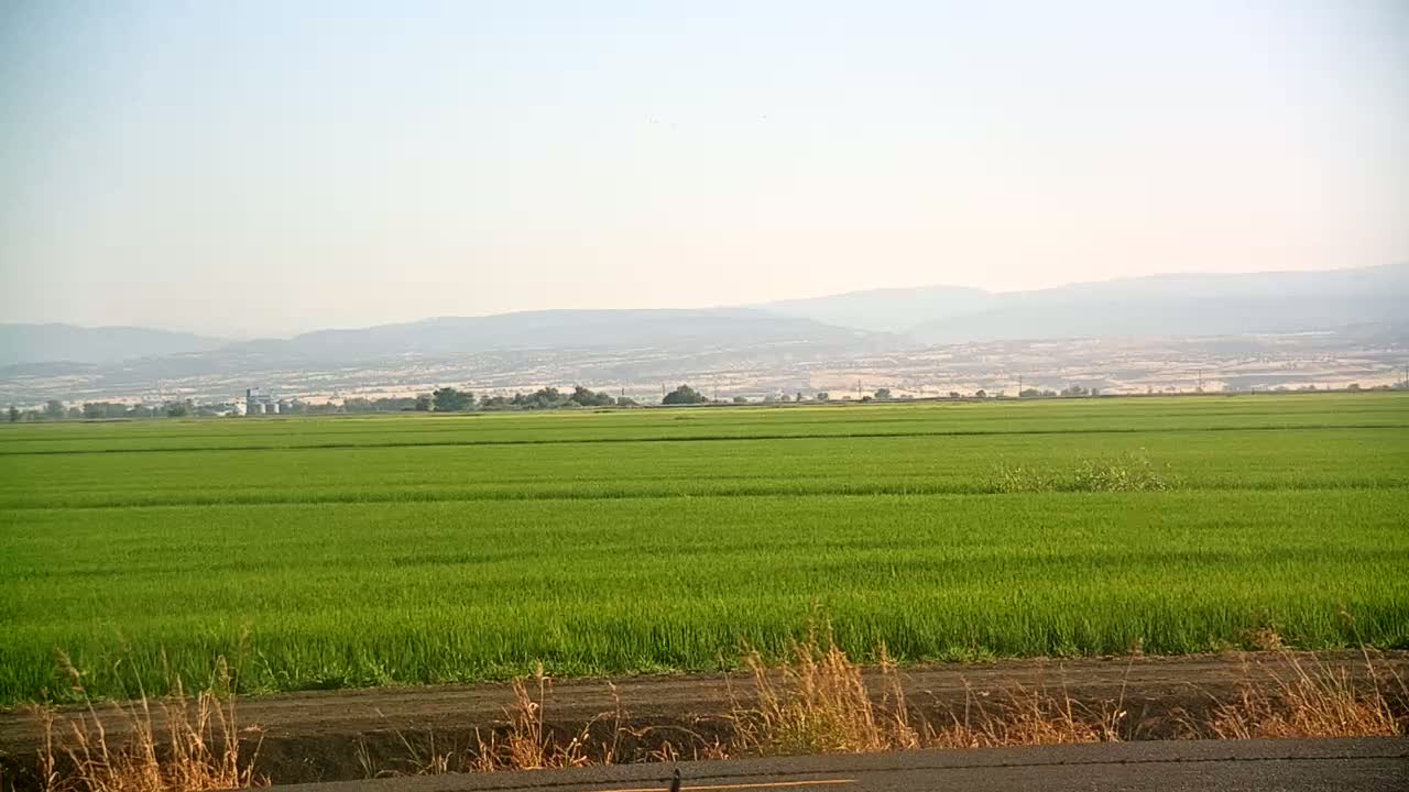 Western Canal Thermalito AfterBay & Butte Valley View Live Cam - Thermalito, Butte, California, USA