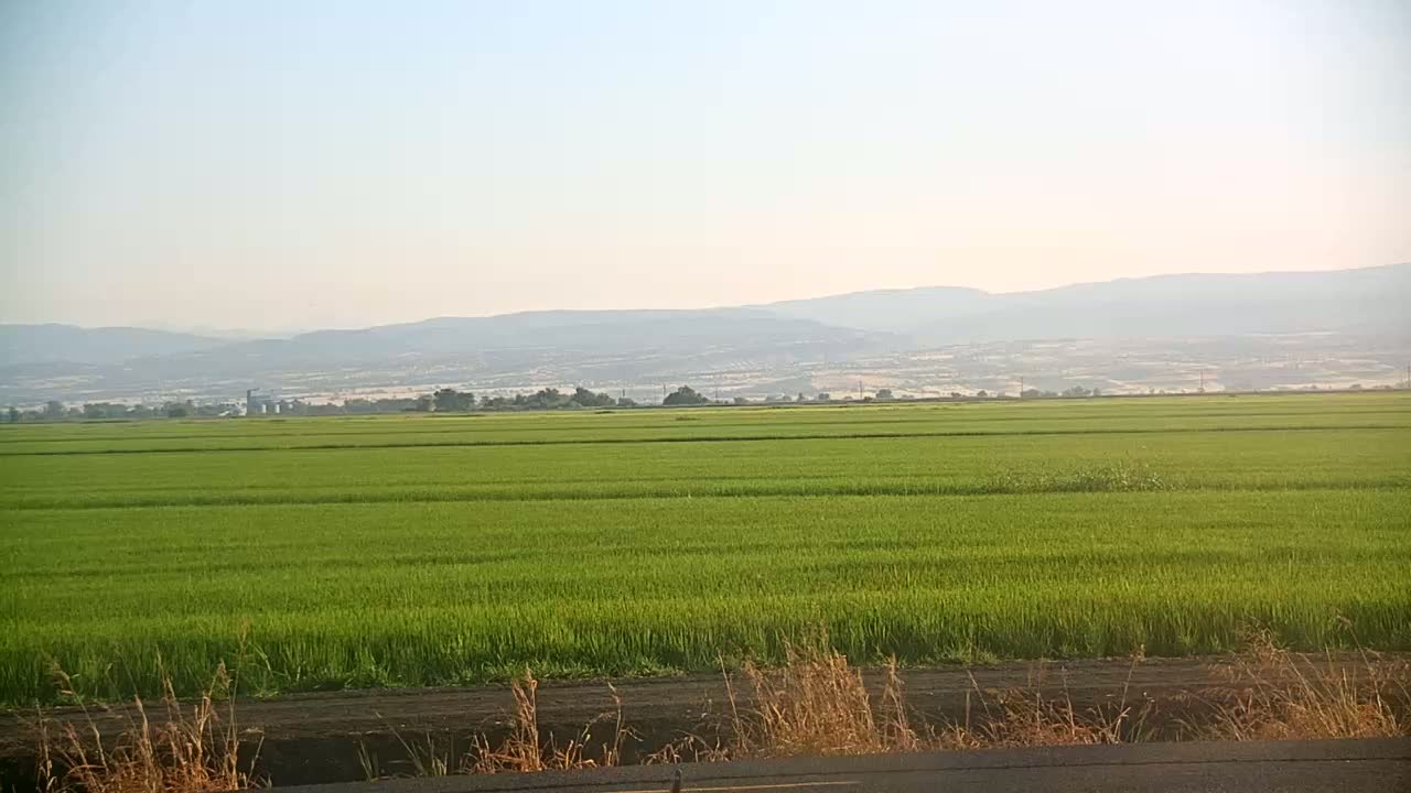 Western Canal Thermalito AfterBay & Butte Valley View Live Cam - Thermalito, Butte, California, USA
