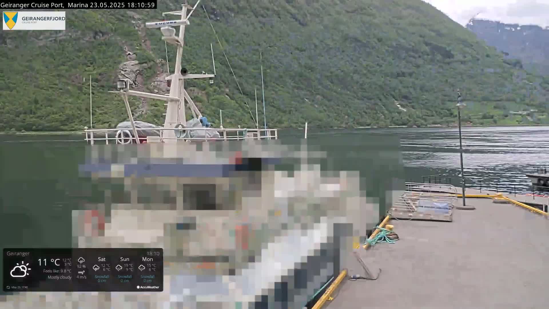 Geiranger Marine & Village  Live Cam - Stranda, Sunmore, More og Romsdal, Norway