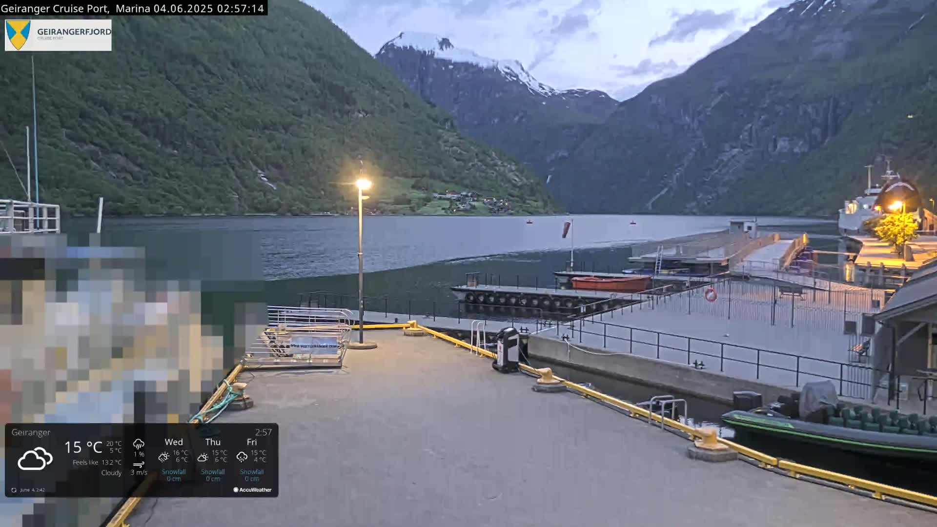 Geiranger Marine & Village  Live Cam - Stranda, Sunmore, More og Romsdal, Norway