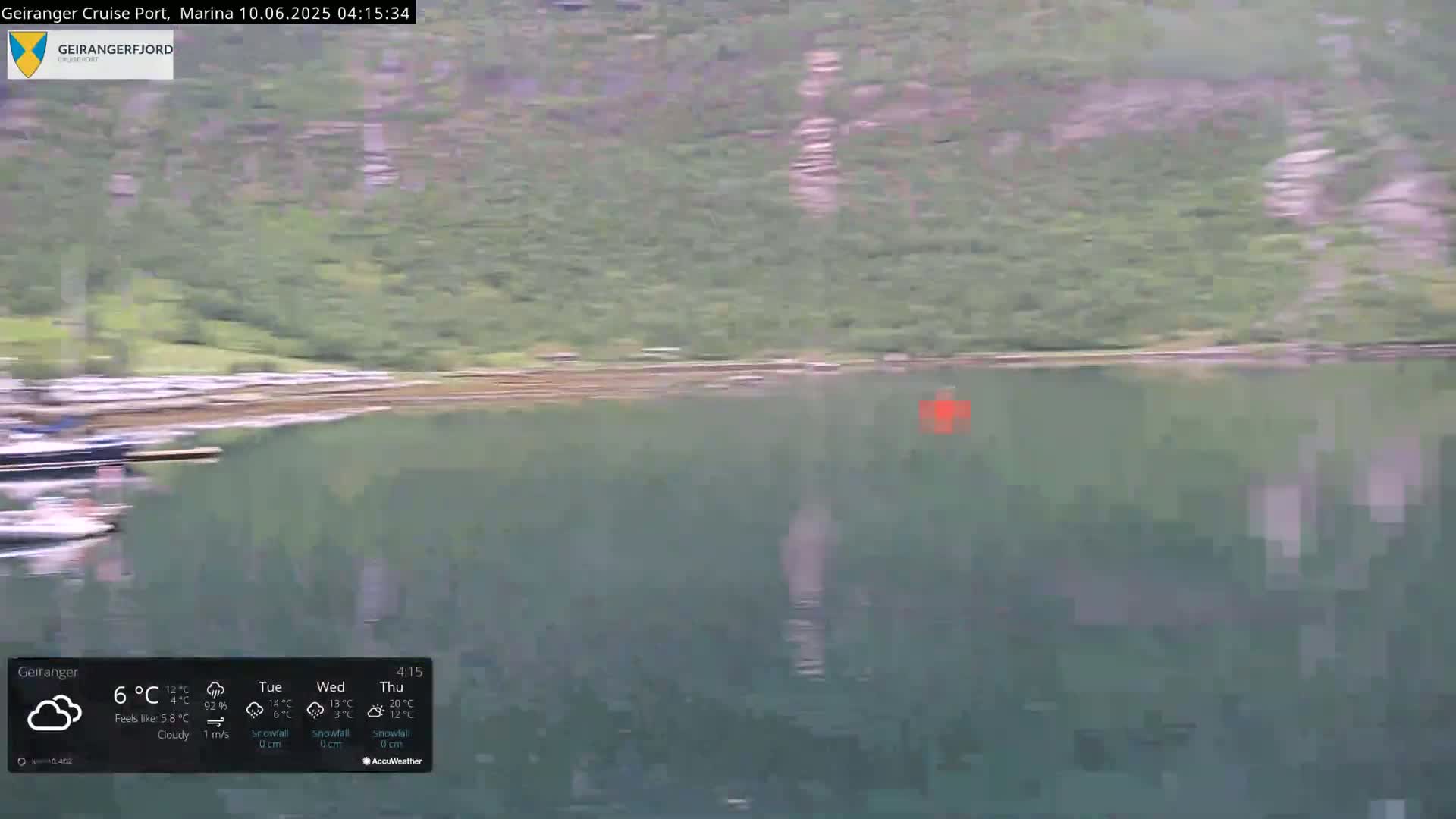 Geiranger Marine & Village  Live Cam - Stranda, Sunmore, More og Romsdal, Norway