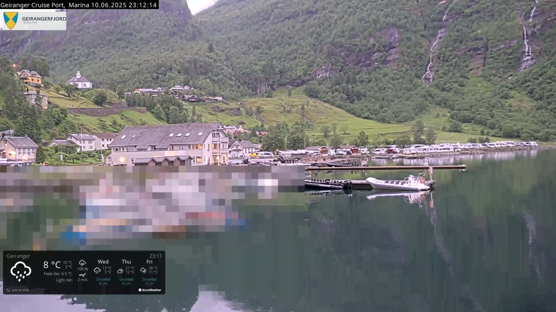 Geiranger Marine & Village  Live Cam - Stranda, Sunmore, More og Romsdal, Norway
