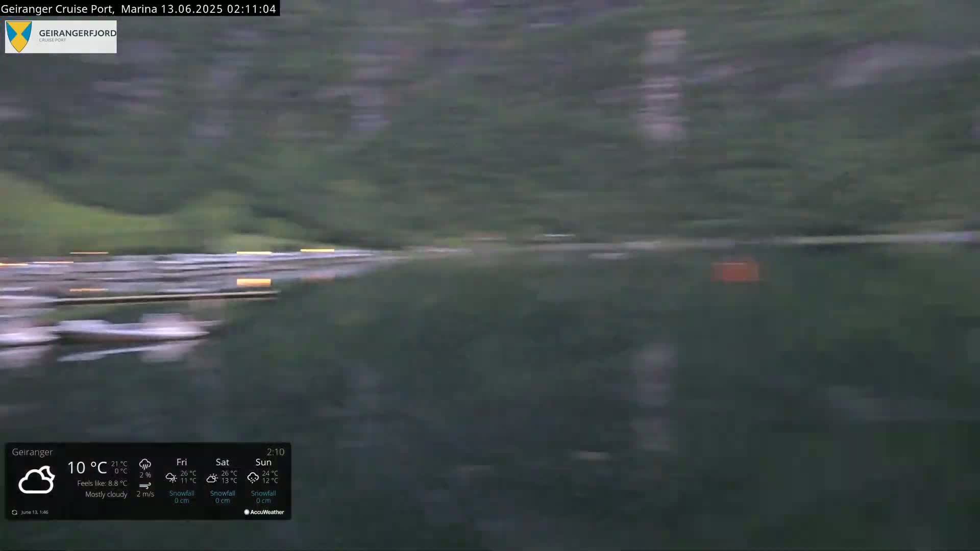 Geiranger Marine & Village  Live Cam - Stranda, Sunmore, More og Romsdal, Norway