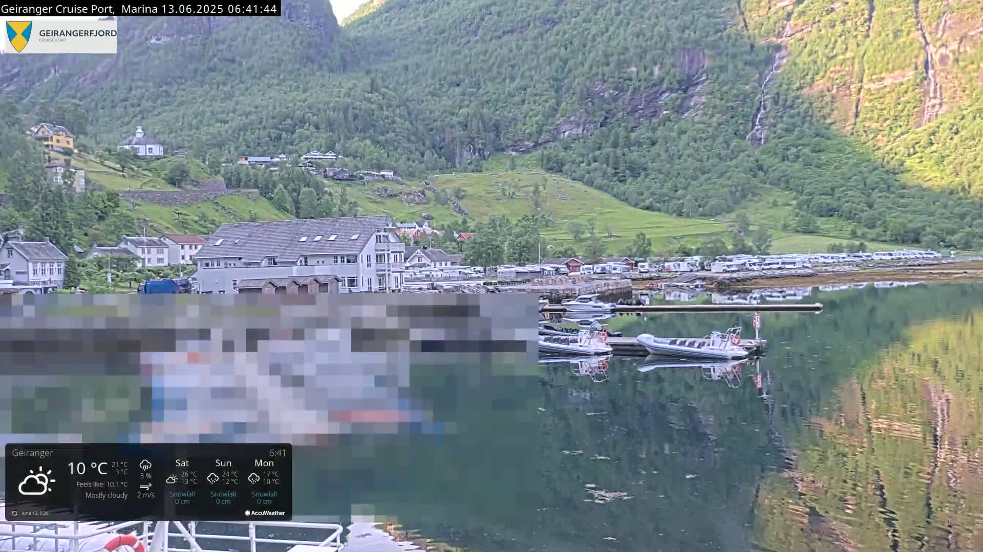 Geiranger Marine & Village  Live Cam - Stranda, Sunmore, More og Romsdal, Norway