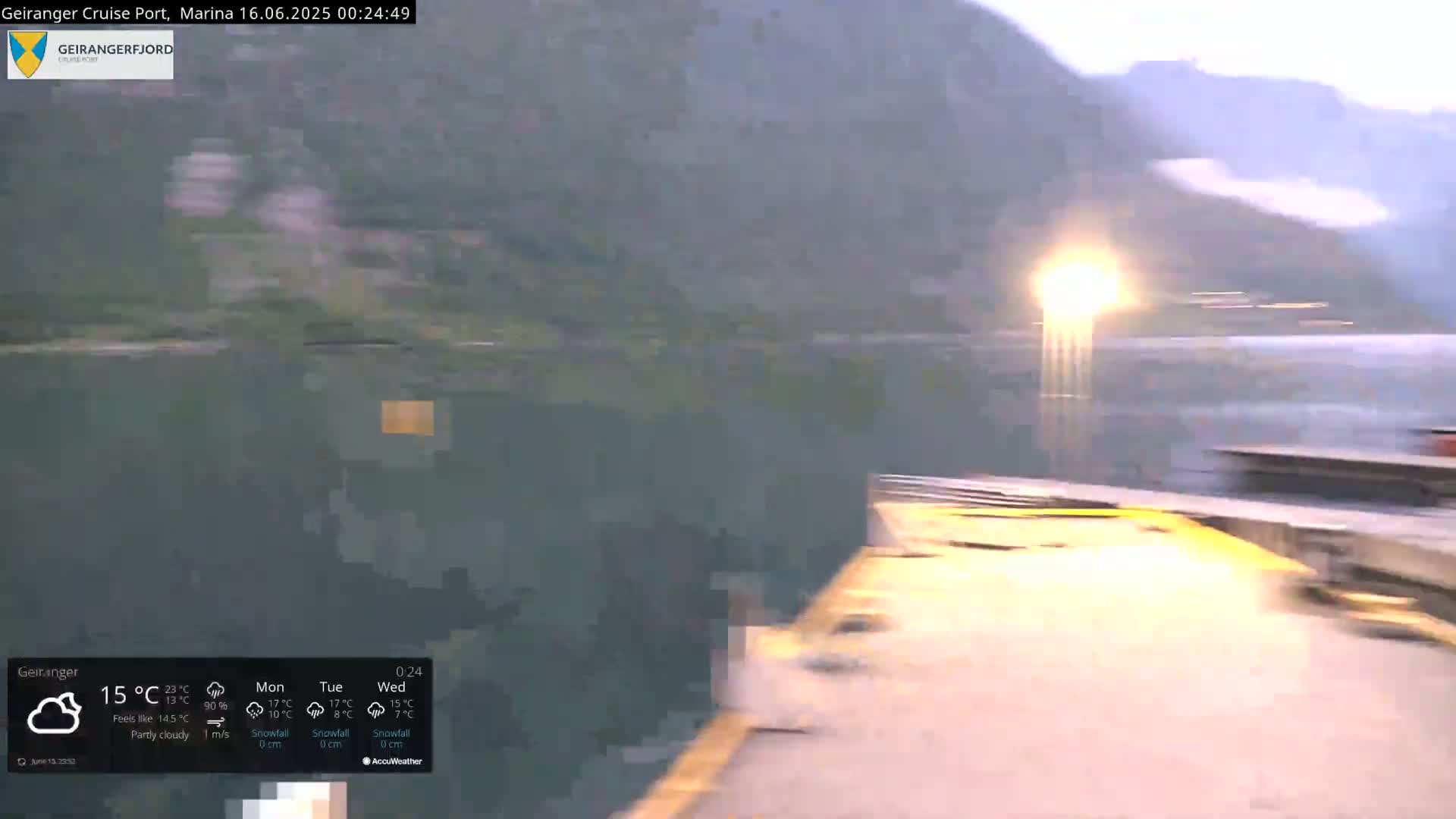 Geiranger Marine & Village  Live Cam - Stranda, Sunmore, More og Romsdal, Norway