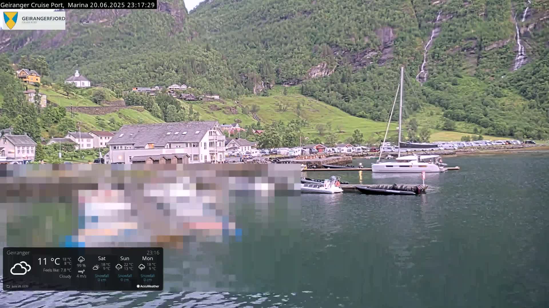 Geiranger Marine & Village  Live Cam - Stranda, Sunmore, More og Romsdal, Norway