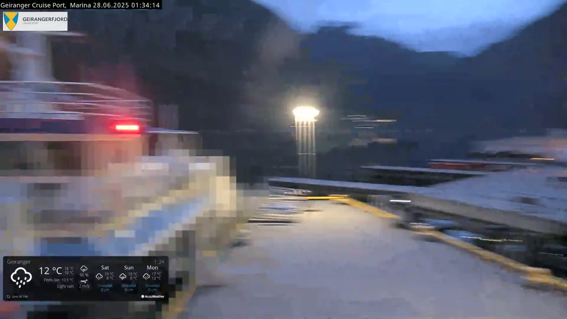 Geiranger Marine & Village  Live Cam - Stranda, Sunmore, More og Romsdal, Norway