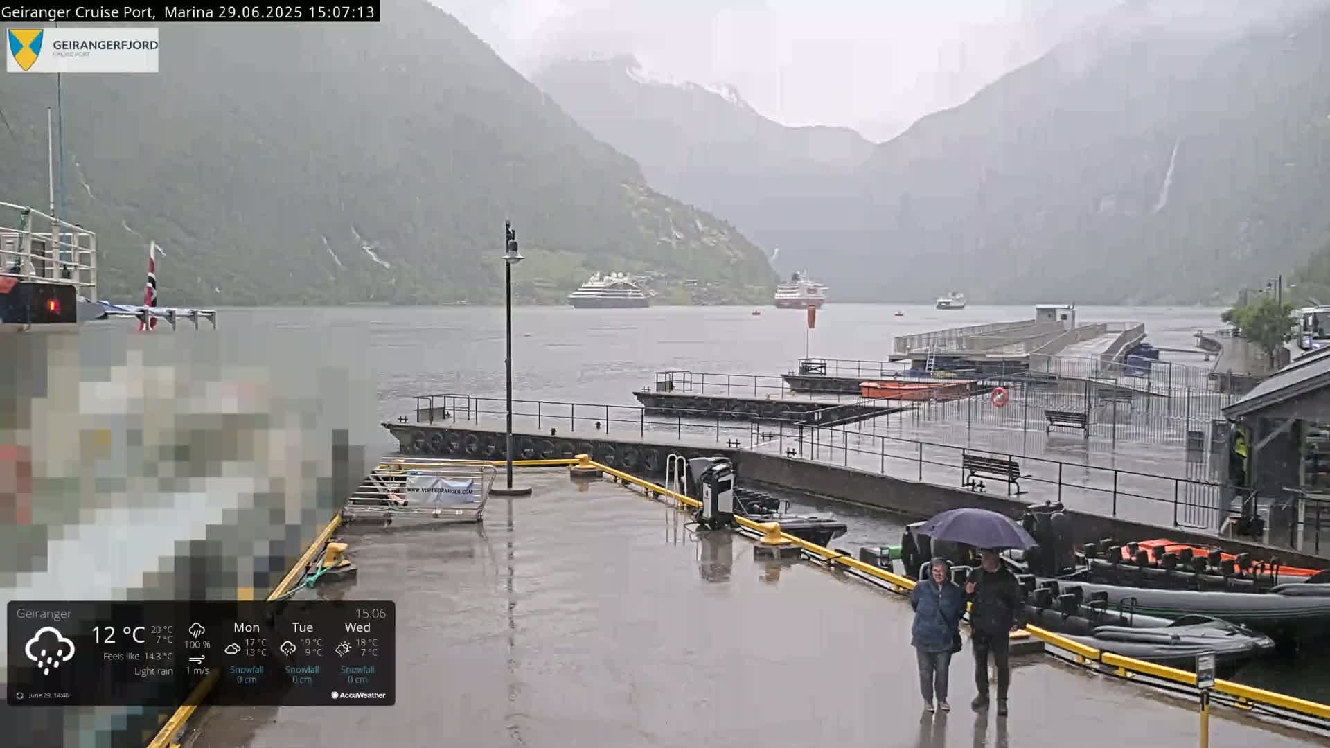 Geiranger Marine & Village  Live Cam - Stranda, Sunmore, More og Romsdal, Norway