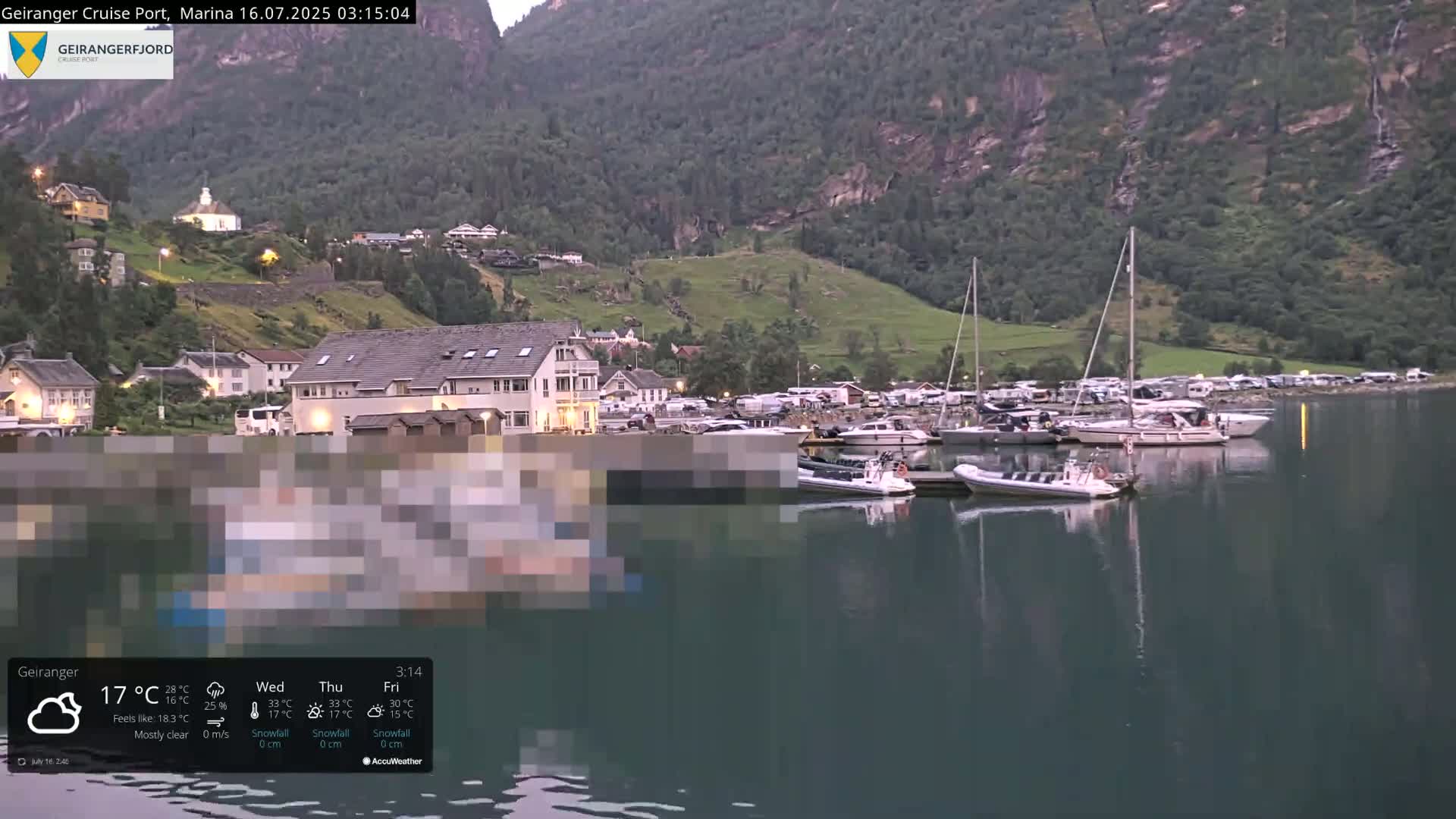 Geiranger Marine & Village  Live Cam - Stranda, Sunmore, More og Romsdal, Western Norway, Norway