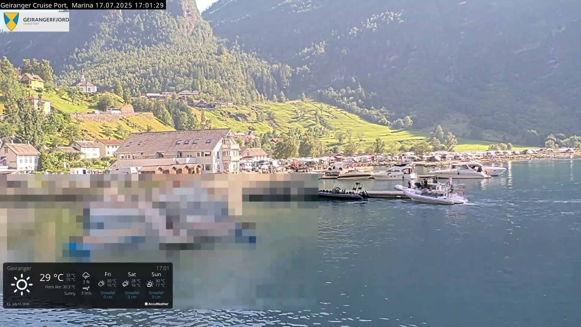 Geiranger Marine & Village  Live Cam - Stranda, Sunmore, More og Romsdal, Western Norway, Norway