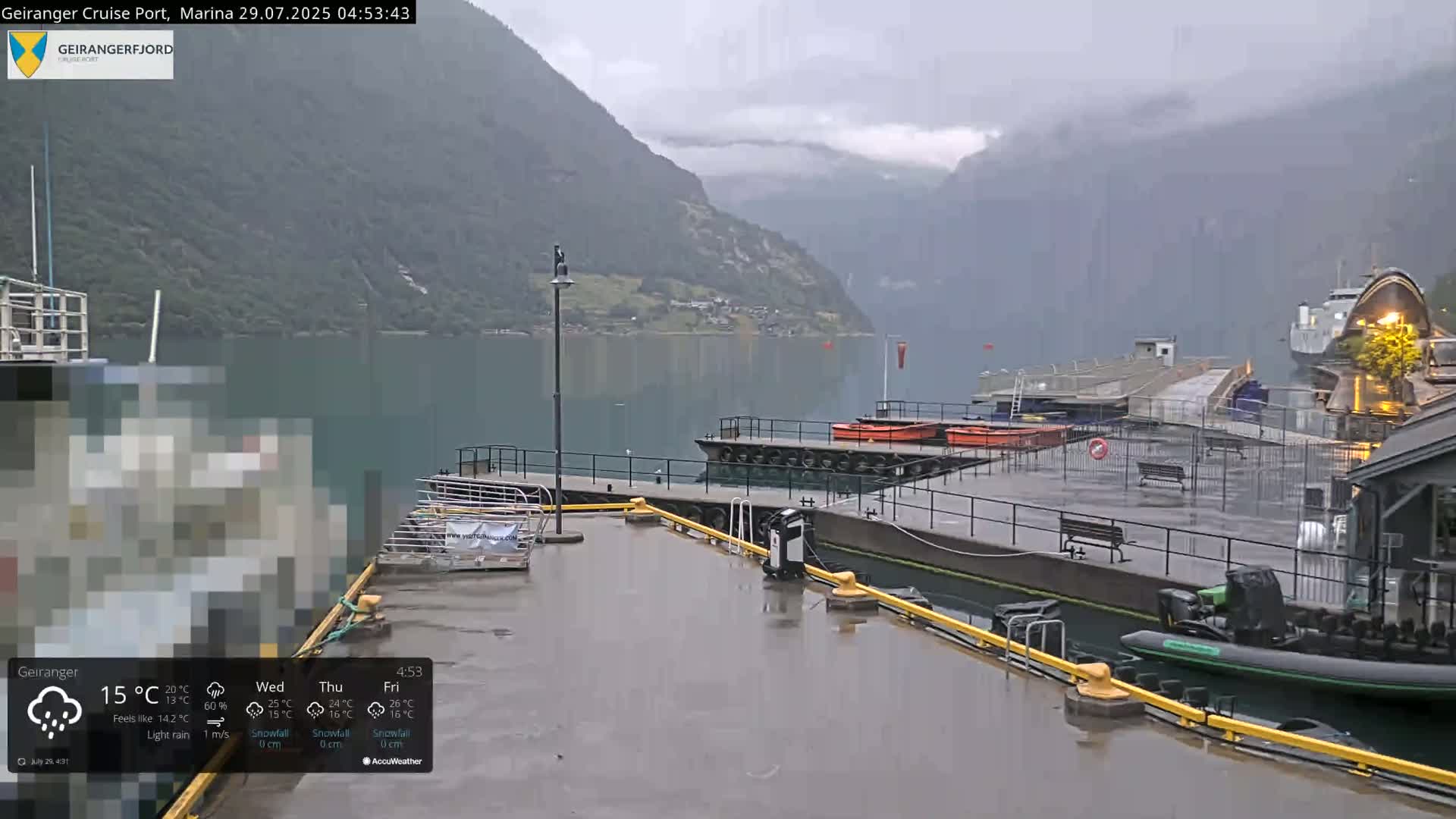 Geiranger Marine & Village  Live Cam - Stranda, Sunmore, More og Romsdal, Western Norway, Norway