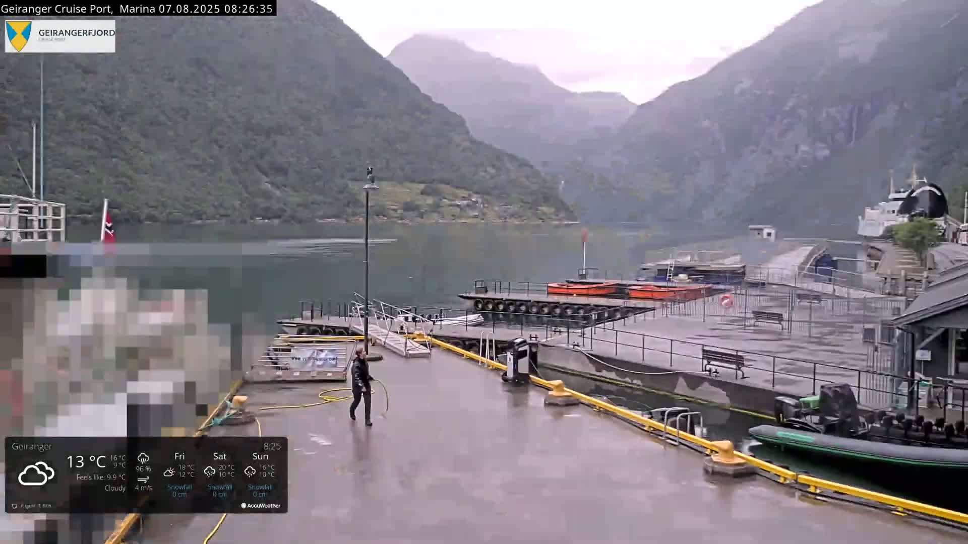 Geiranger Marine & Village  Live Cam - Stranda, Sunmore, More og Romsdal, Western Norway, Norway