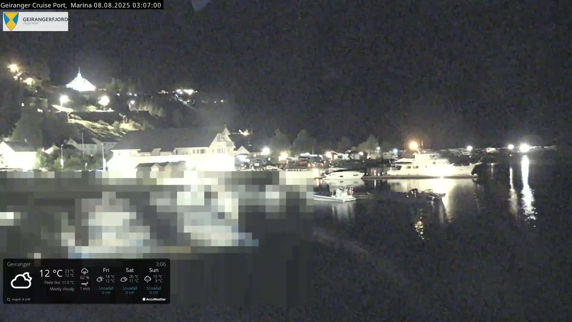 Geiranger Marine & Village  Live Cam - Stranda, Sunmore, More og Romsdal, Western Norway, Norway