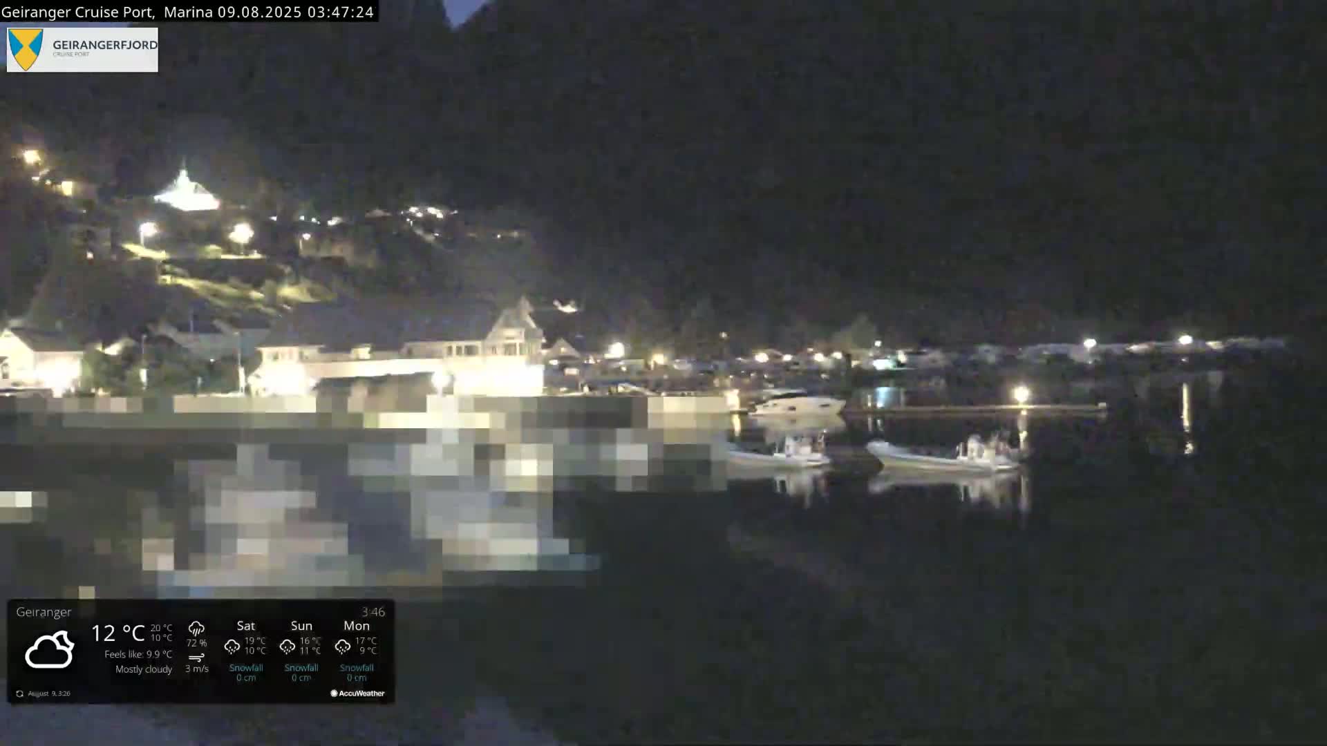 Geiranger Marine & Village  Live Cam - Stranda, Sunmore, More og Romsdal, Western Norway, Norway