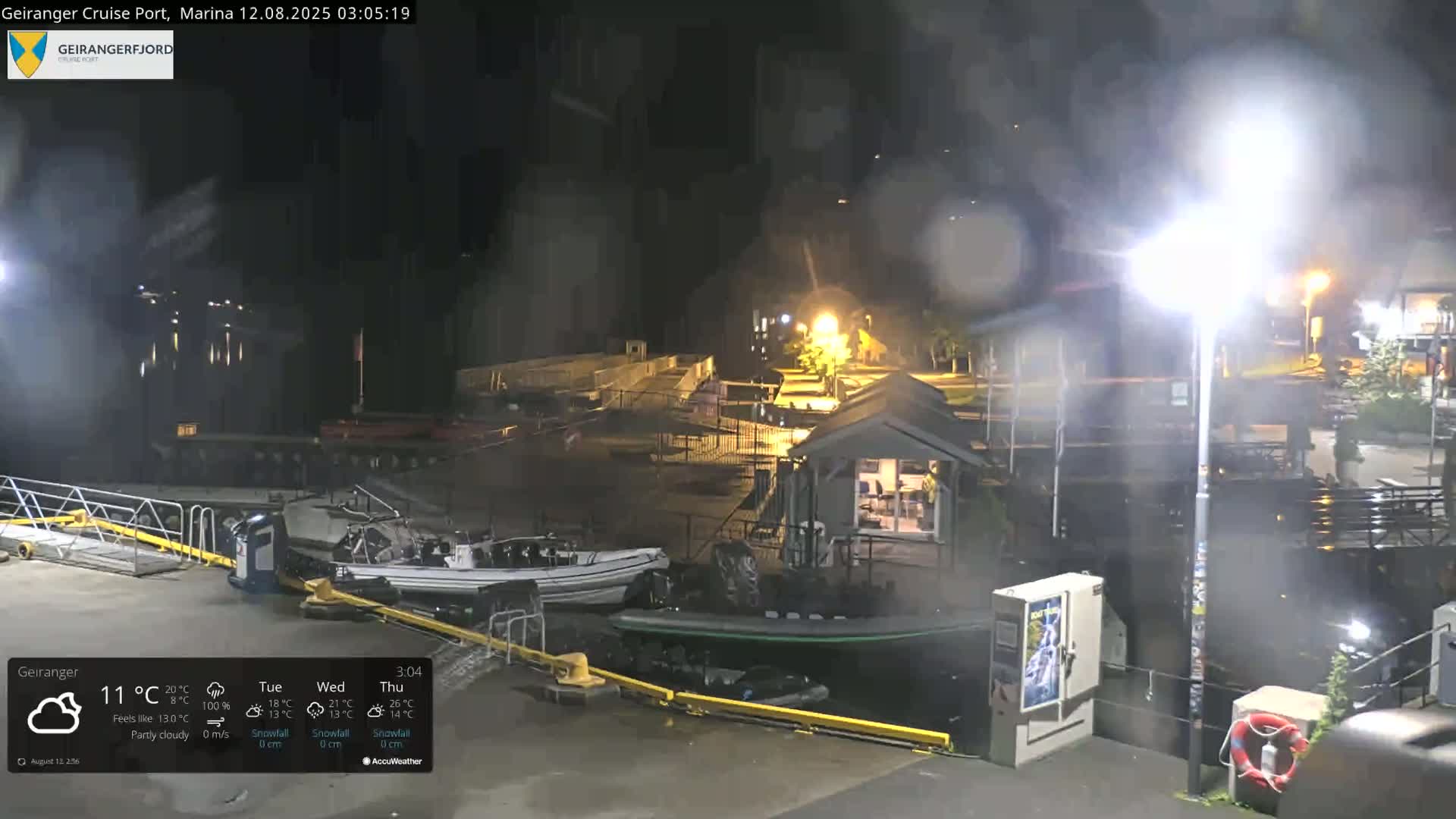 Geiranger Marine & Village  Live Cam - Stranda, Sunmore, More og Romsdal, Western Norway, Norway