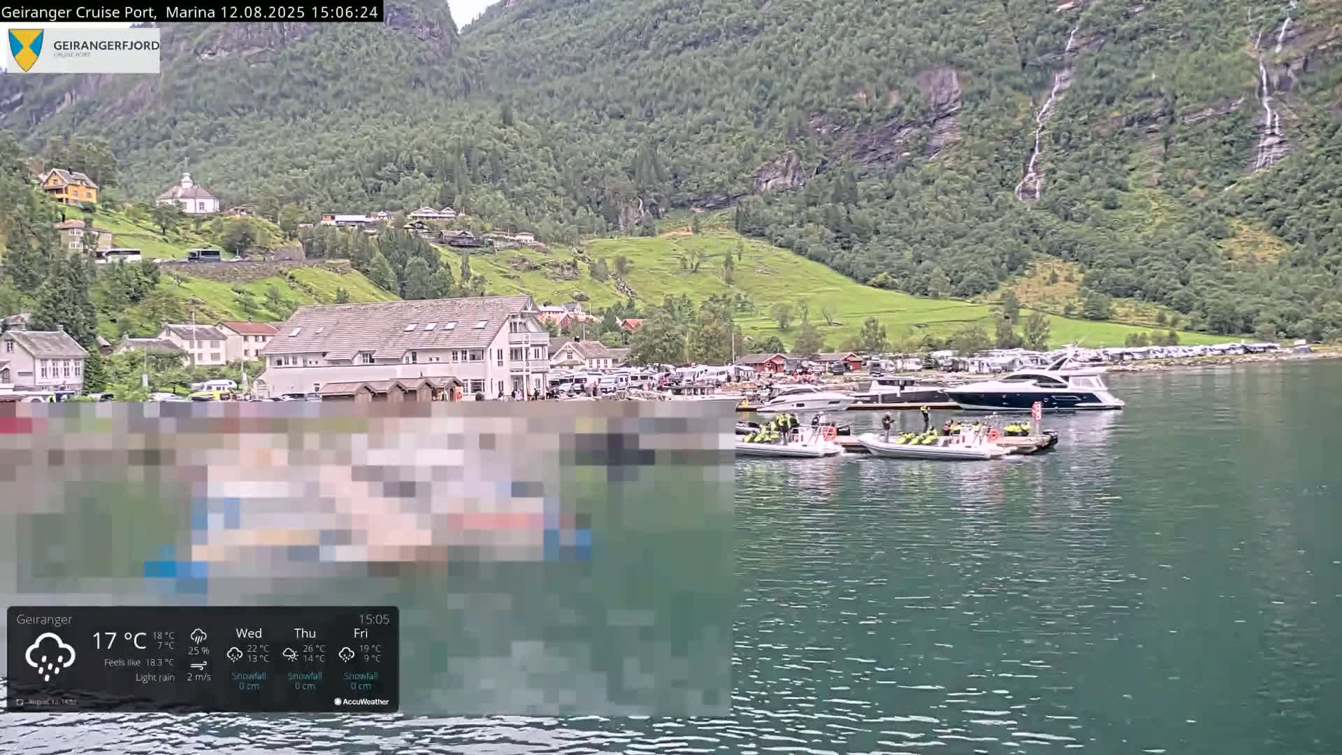 Geiranger Marine & Village  Live Cam - Stranda, Sunmore, More og Romsdal, Western Norway, Norway