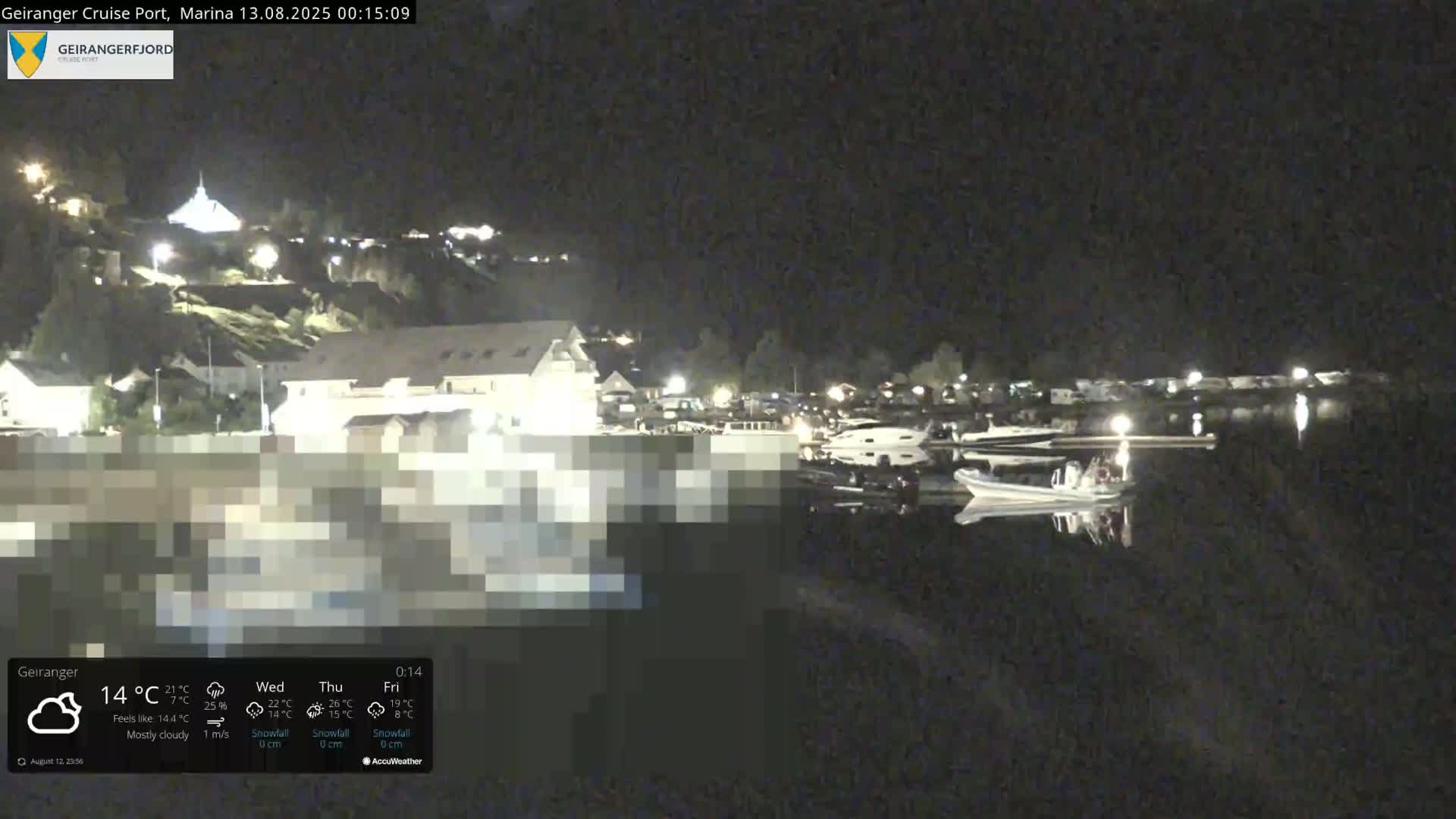 Geiranger Marine & Village  Live Cam - Stranda, Sunmore, More og Romsdal, Western Norway, Norway