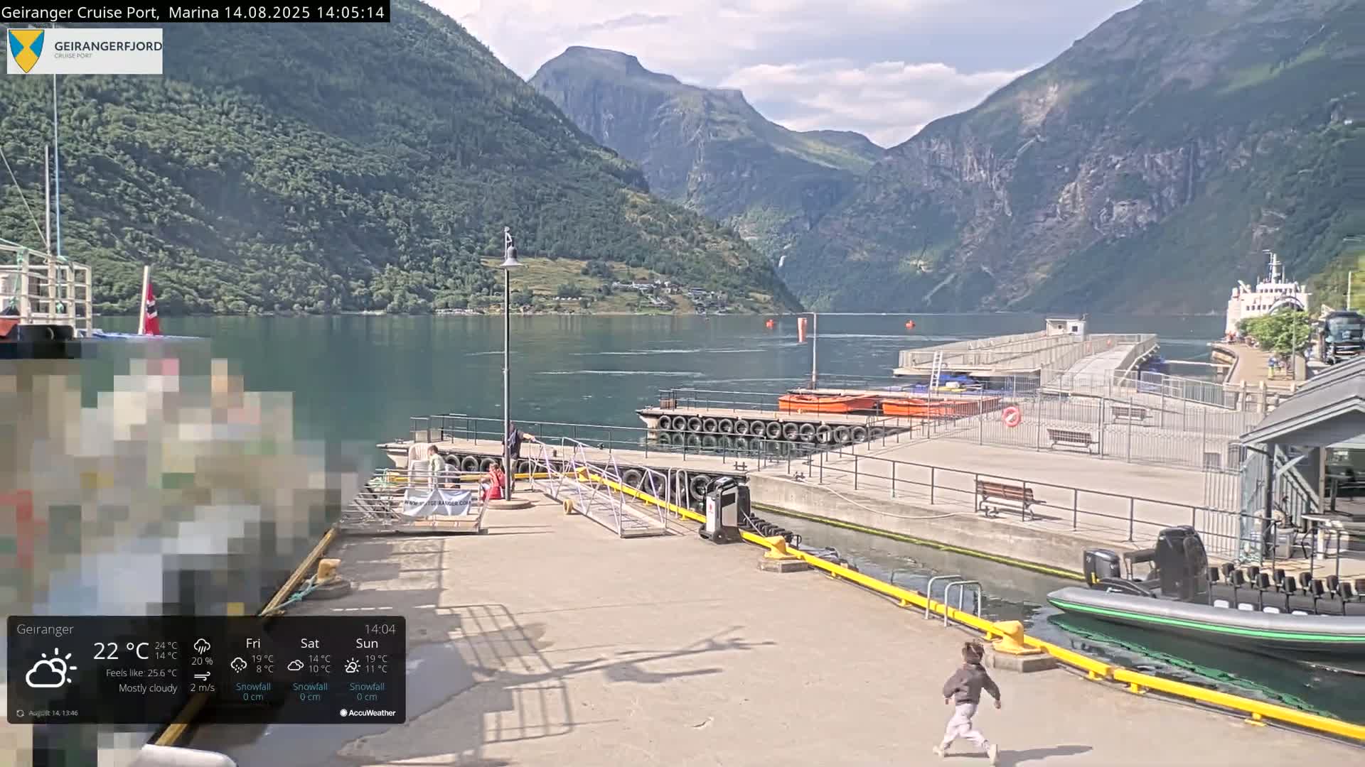Geiranger Marine & Village  Live Cam - Stranda, Sunmore, More og Romsdal, Western Norway, Norway