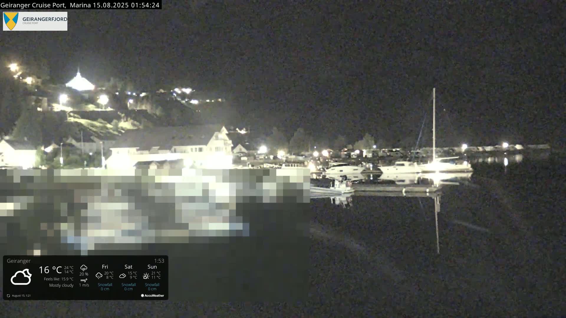Geiranger Marine & Village  Live Cam - Stranda, Sunmore, More og Romsdal, Western Norway, Norway
