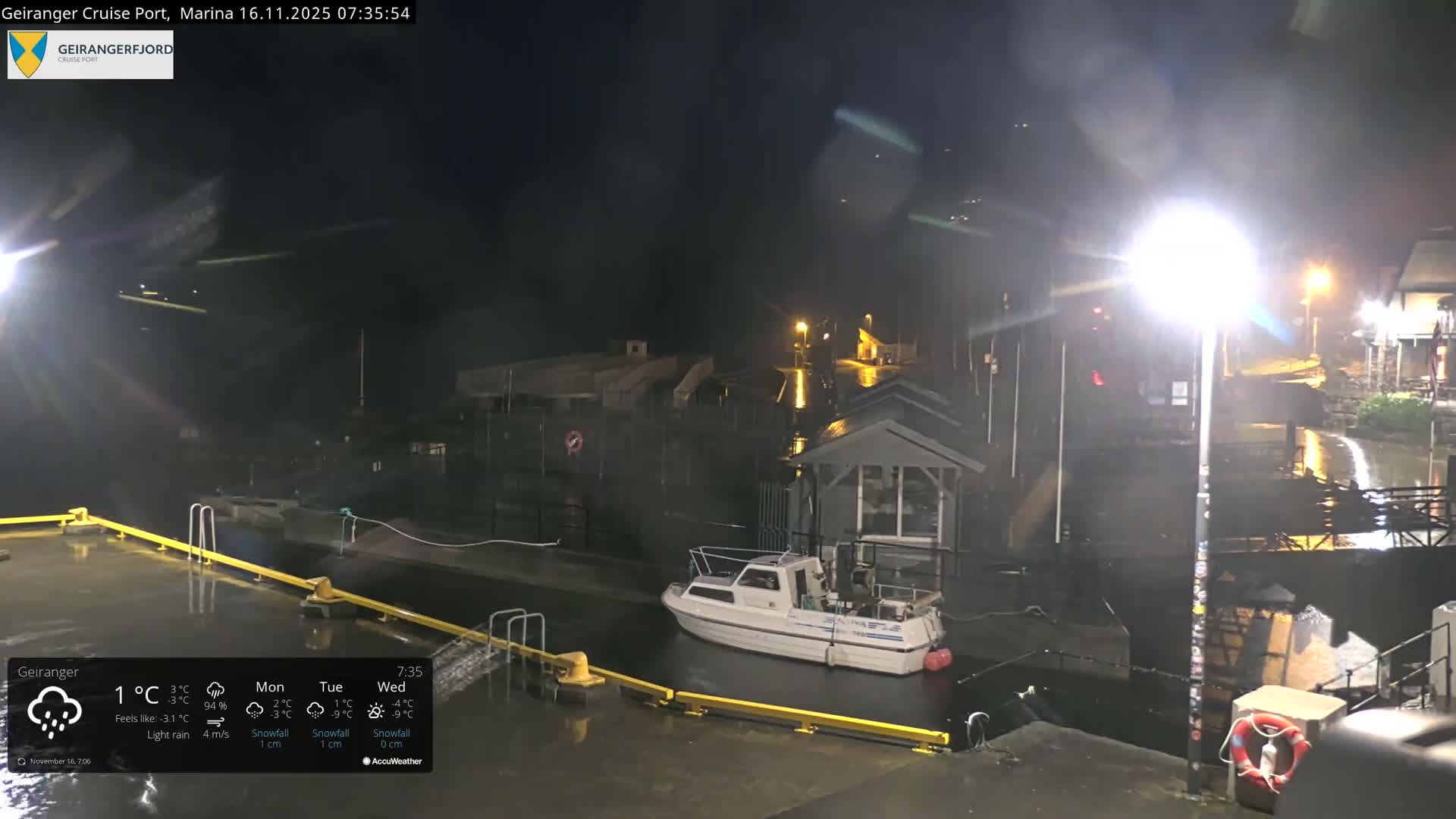 Geiranger Marine & Village  Live Cam - Stranda, Sunmore, More og Romsdal, Western Norway, Norway