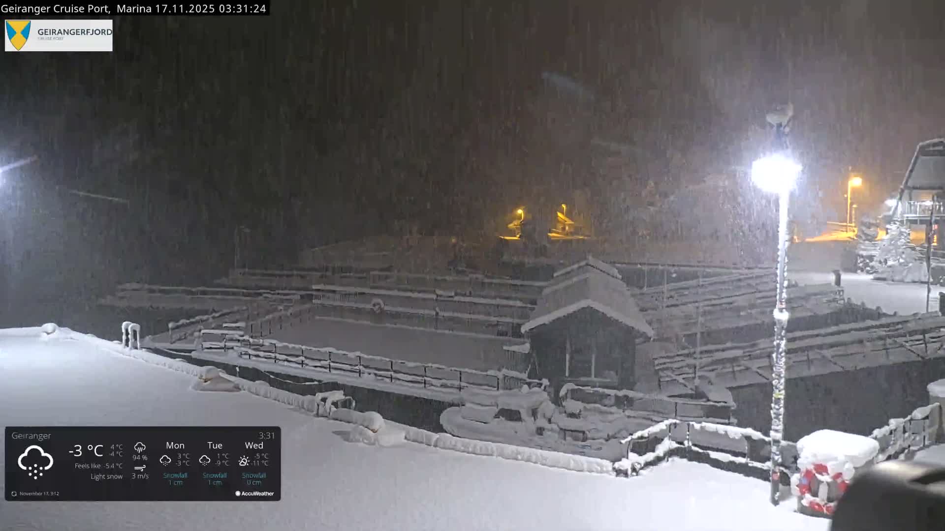 Geiranger Marine & Village  Live Cam - Stranda, Sunmore, More og Romsdal, Western Norway, Norway